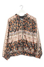 ZARA Giacca corta Donna Giacca Taglia IT 42 nero-arancione chiaro-rosso