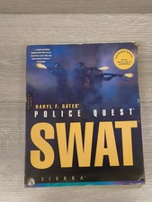 Daryl F Gates Police Quest SWAT PC Game Big Box 1995 Sierra