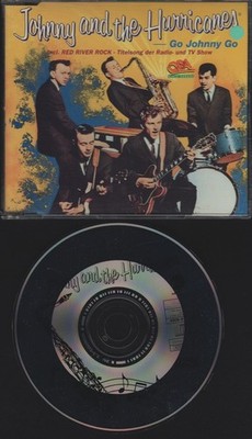 JOHNNY AND THE HURRICANES - GO JOHNNY GO - 3 TRACK MAXI CD 1993