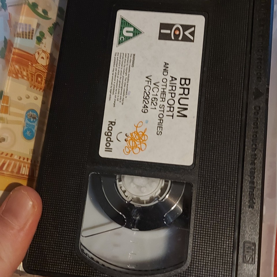 Brum Airport And Other Stories Vhs Video Kids 2001 Ragdoll Childrens TV ...