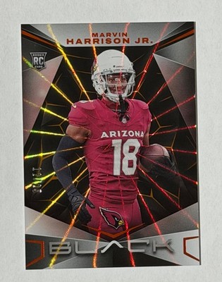 2024 Panini Black - Marvin Harrison Jr. #175 Citrine /25 AZ Cardinals RC 🔥SSP🔥
