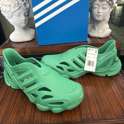 NEW ADIDAS ADIFOAM SUPERNOVA MEN SIZE 10 SEMI COURT GREEN SLIP ON RUNNING SHOE