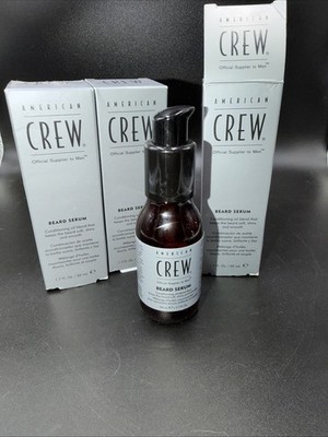 American Crew Beard Serum Conditioning Oil Blend For Shine And Softness Lot 3