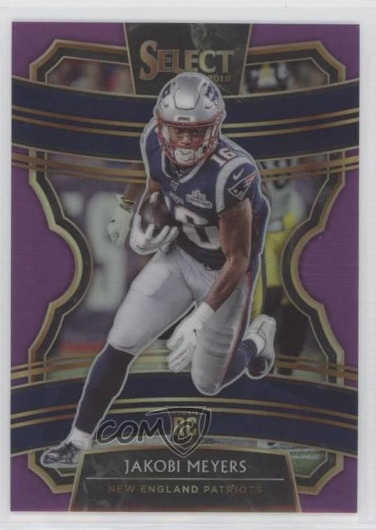 2019 Panini Select Concourse Purple Prizm 6/75 Jakobi Meyers #11 0g70