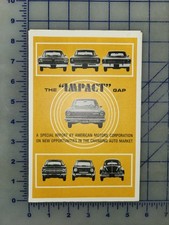 1967 AMC American Motors Impact Brochure Original