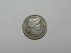 1913 Barber Dime, Nice Light Toning, AU/BU Condition