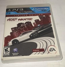 Need For Speed Most Wanted Limited Edition CIB Sony PS3 Racing Game EA E10+ NTSC