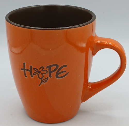Christian Art Gifts Orange Hope Coffee Mug