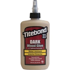 Titebond II 8 Oz. Dark Wood Glue 3703 Titebond 3703 037083037036 Brown