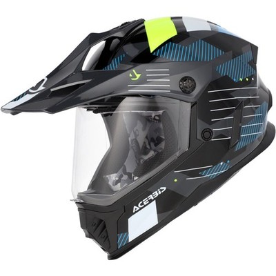 Acerbis Kids Helm Rider Junior Schwarz/Flo Gelb