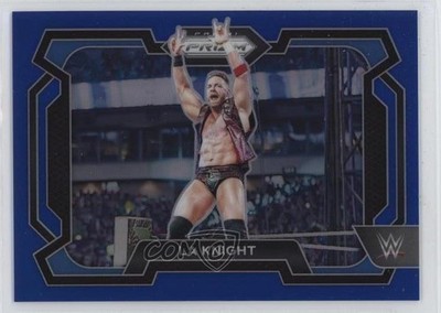 2024 Panini Prizm WWE Blue Prizm 44/199 LA Knight #23 2oz