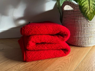 Luxuriöse Wolldecke australisches Merino warme Naturhaardecke Kuscheldecke - Bild 1 von 4