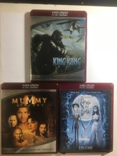3 HD DVD Lot Mummy Returns King Kong Tim Burton's Corpse Bride