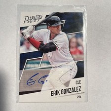 2018 Panini Chronicles #PA-EG Erik Gonzalez Prestige Auto