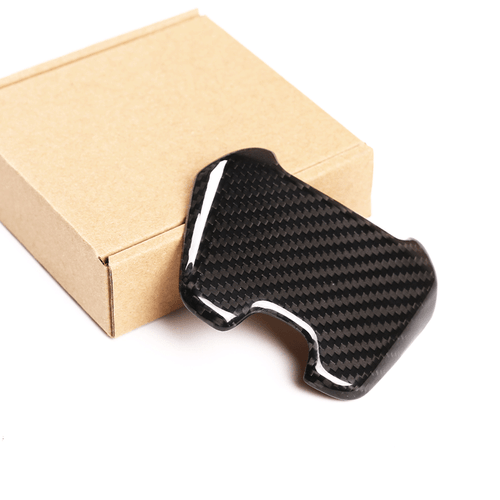 Real Carbon Fiber P Block Switch P File Button Trim For LAMBORGHINI URUS 2018-21 - Picture 2 of 12