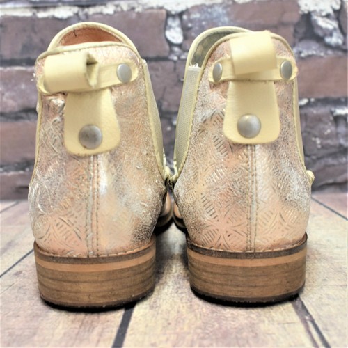 Womens Buffalo Cream Suede Zip Up Mid Heel Ankle Boots UK 3 EUR 36 RRP £69 - Picture 5 of 7