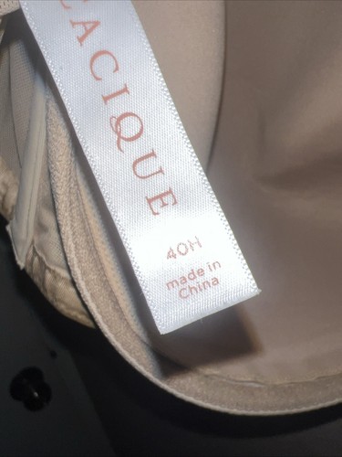 CACIQUE Sz 40H Tan Beige Nude Smooth Lightly Lined Full Coverage Bra - Picture 9 of 10