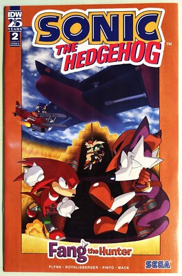 SONIC The HEDGEHOG FANG THE HUNTER Mini Series Comic Book IDW #2-A Feb 2024 NEW