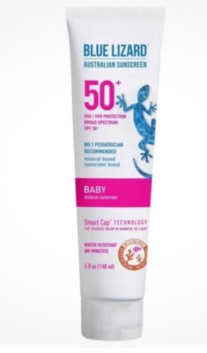 Blue Lizard Mineral Based Baby Sunscreen Lotion SPF 50+ 5 fl oz. Exp. 12/2024 - 第 1/2 張圖片