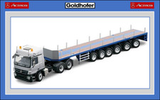 Conrad 1/50 Scale 98018/0 - Goldhofer Power Pack - Bleu/Argent, Diecast, Occasion