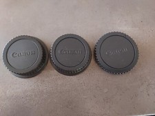 Lot Of 3 cannon lens caps covers