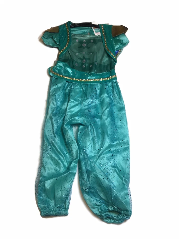 Disfraz Brillante Niñas Niño 3T-4T (4 años) Rubíes Nickelodeon Verde Mono NUEVO Foto 2 de 4