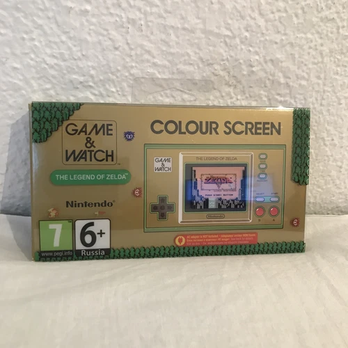 CONSOLE PORTABLE NINTENDO GAME & WATCH THE LEGEND OF ZELDA COULOUR SCREEN NEUF