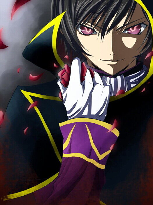 Code Geass Zero Lelouch Japanese Anime Series Poster – My Hot Posters