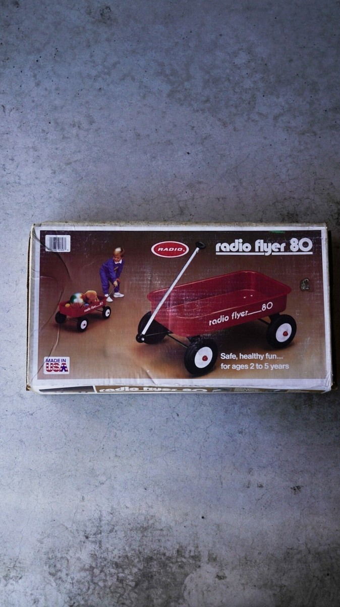 80s Vintage Radio Flyer ラジオフライヤー RADIO FLYER 80 