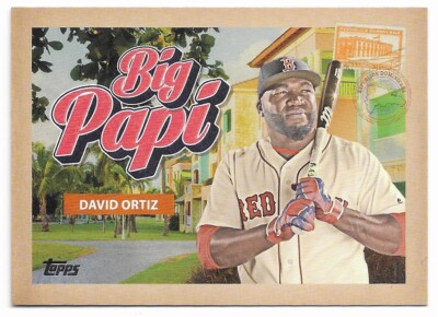 2023 Topps Update Series AKA David Ortiz ''Big Papa'' (#AKA-5) Red Sox SSP