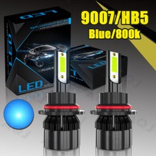 For Dodge Ram 1500 2002 2003 2004 2005 9007 blue LED Headlight Bulbs Hi-Lo Beam