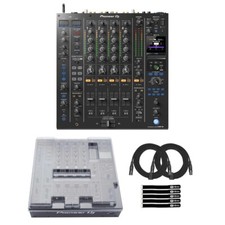 Pioneer DJ DJM-A9 4-Channel Professional DJ Mixer w Decksaver Pack