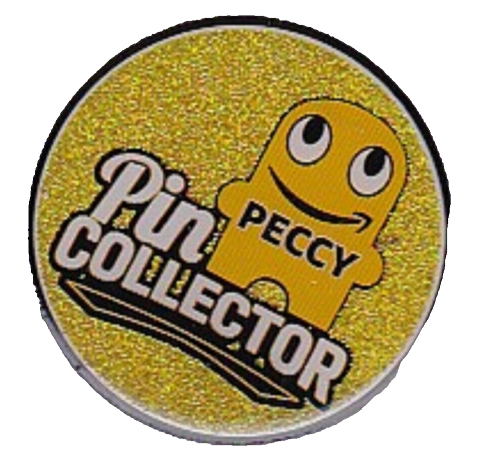 Amazon PECCY Pin Collector (gold glitter) Employee Pin eBay