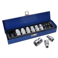 "1/2\" Antrieb Innensechse Torx Stern E Flache SteckschlüSseleinsäTze E10 - E24..."