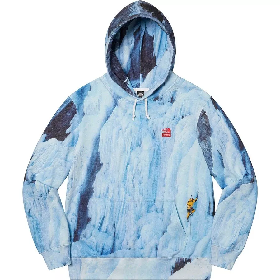 Sweat shirt à capuche Supreme The North Face Ice Climb M