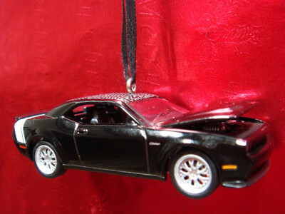 * NEW * 2023 DODGE CHALLENGER HELLCAT REDEYE GHOST EDITION CHRISTMAS ORNAMENT