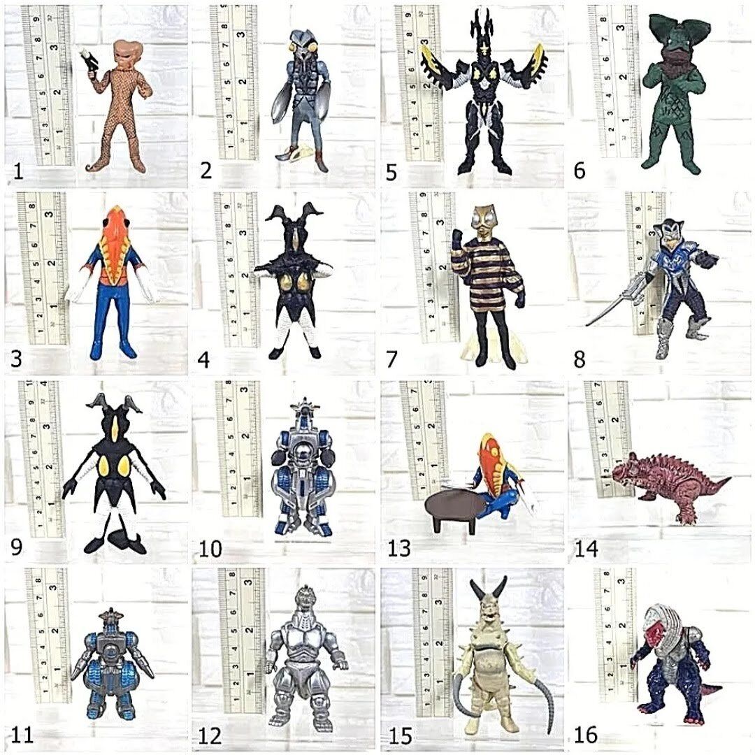 RARE VINTAGE ULTRAMAN KAIJU MONSTER ALIEN GASHAPON FIGURE NO RARE VINTAGE ULTRAMAN KAIJU MONSTER ALIEN GASHAPON FIGURE NO