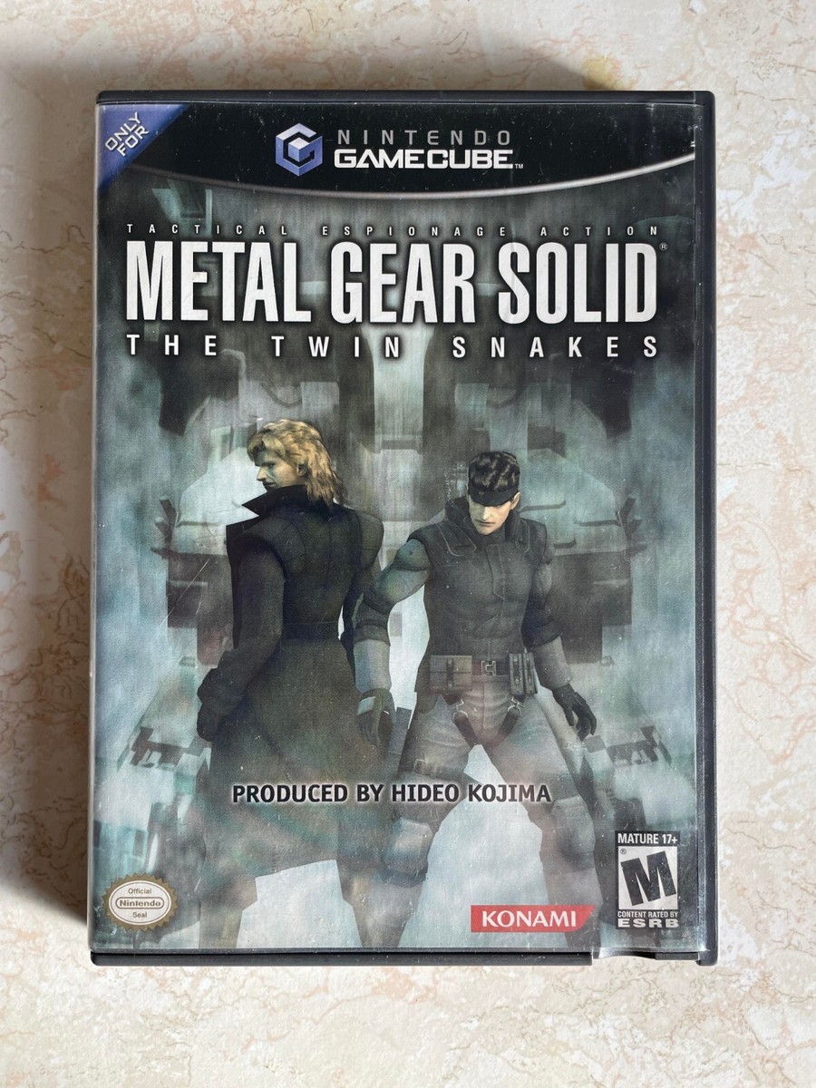 Metal Gear Solid: The Twin Snakes (Nintendo GameCube) CIB Complete