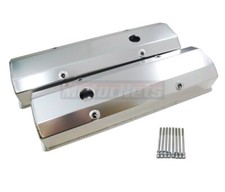 Chevy Sbc Fabricated Anodized Aluminum Tall Valve Covers 283 350 383 Small Block