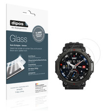 2x Protective Film for Amazfit T-Rex 3 Pro Flexible Glass Protection 9H