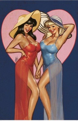 BETTY AND VERONICA PINUP SPECIAL # 1 C2E2 EXCLUSIVE VIRGIN VARIANT  ARCHIE 1