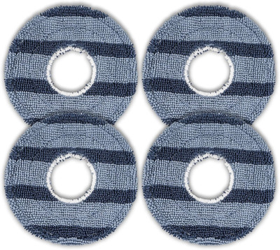 (4 Pack) C20 Omni Mop Pads Compatible with Eufy C20 Omni Robot Vacuum Cleaner, W
