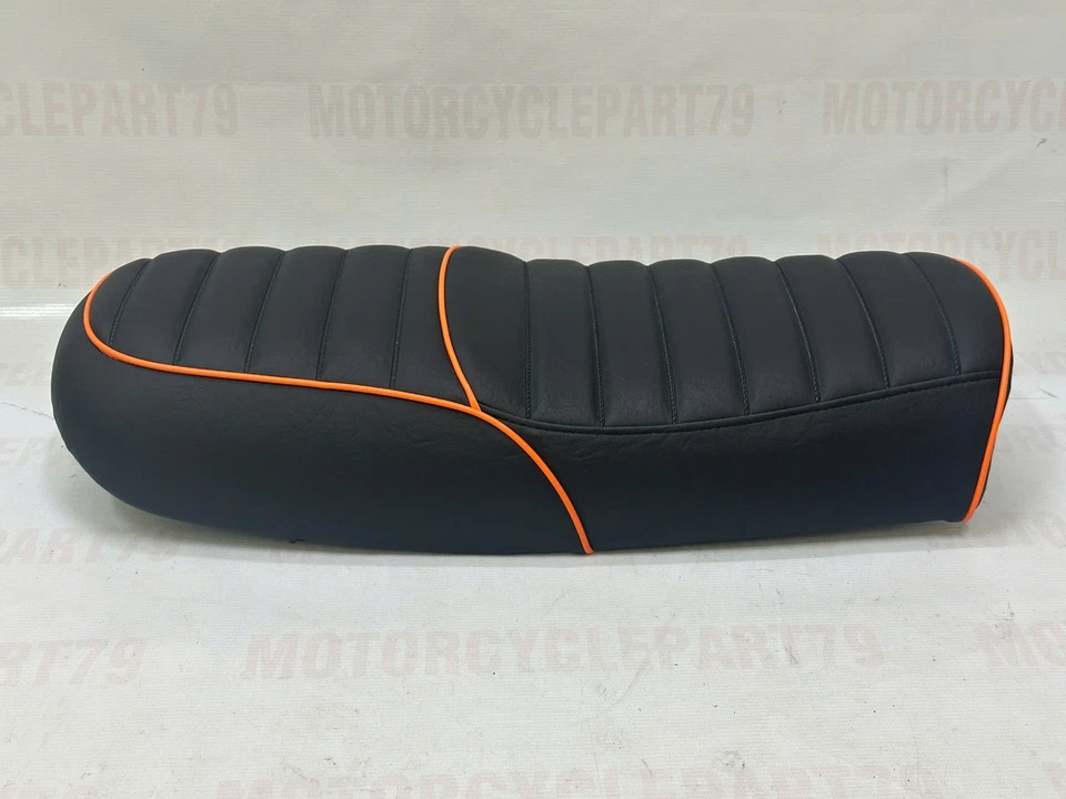 Honda CB350F 1972-1974 CB350 F F1 F2 bajo perfil café racer asiento de motocicleta. Foto 2 de 4