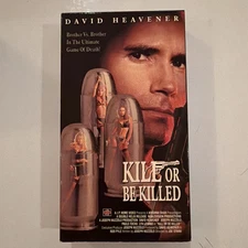 Kill Or Be Killed (VHS,1993) AIP Rare Action Horror David Heavener 