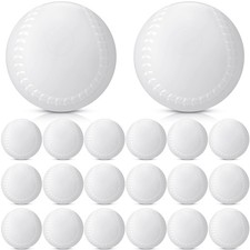 20 Pack Pitching Machine Balls, Balls Foam Practice Baseballs High Density Fo...