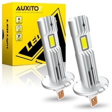 H1 Led Headlight Bulbs Conversion Kit High Low Beam Super Bright 6000k White 2x H1 Led Headlight Bulbs Conversion Kit High Low Beam Super Bright 6000k White 2x