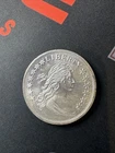 Liberty Draped Bust Design 1 Troy Oz .999 Fine Silver Bullion Round Ounce (E)