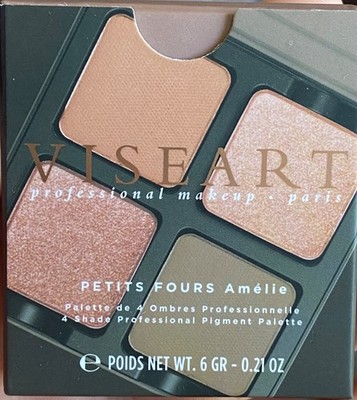Viseart Petits Fours Amélie Neutral Eyeshadow Quad Matte Shimmer