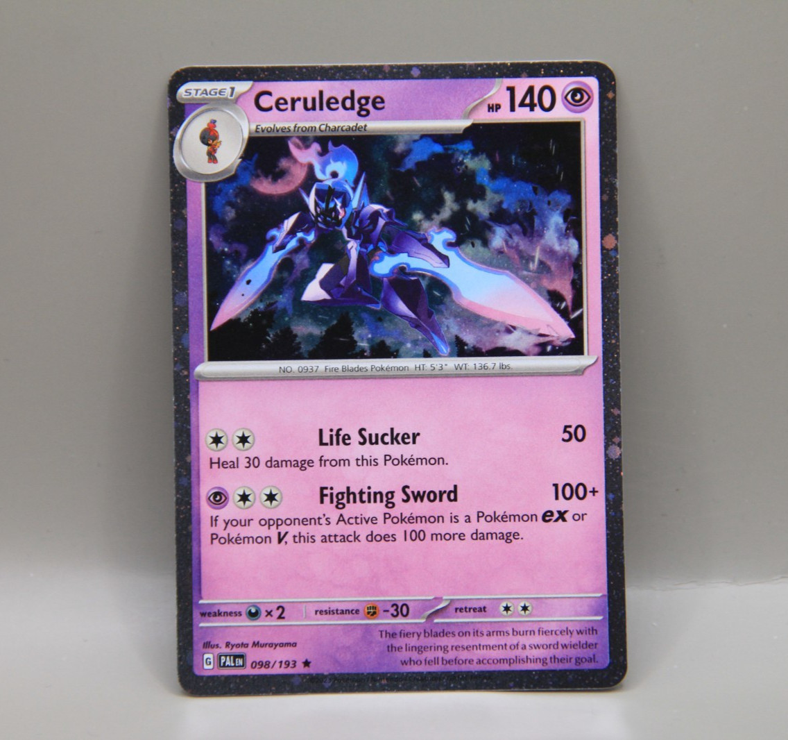 Ceruledge 98/193 Cosmos Holo Paldea Evolved Pokemon Card NM