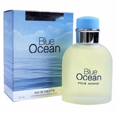 Blue Ocean Pour Homme Eau De Toilette Spray for Men 100ml Fresh Long Lasting EDT
